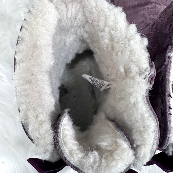 ⭐️UGG Dixi Flora Perforated Bow Ankle Boots [S7600] - Picture 11 of 15